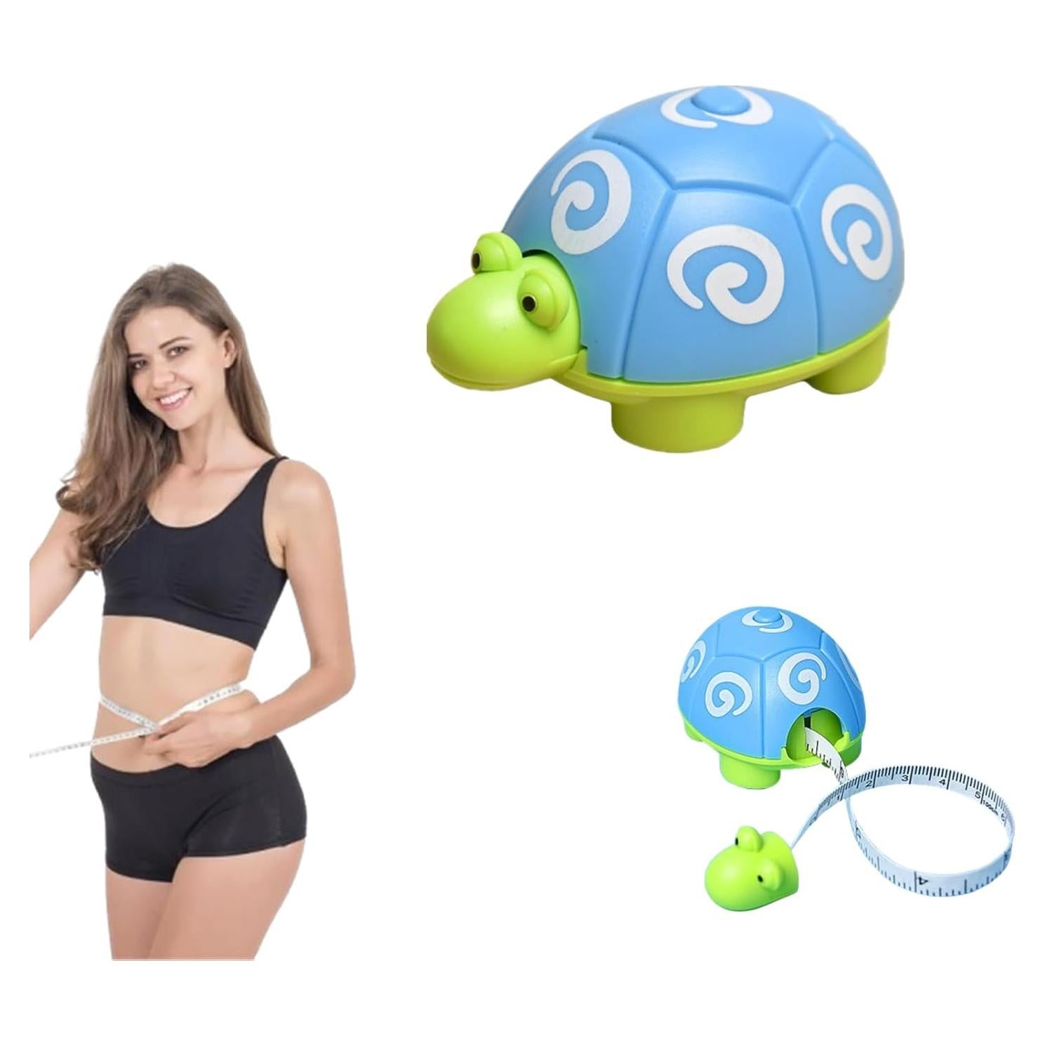 Cinta Métrica Tortuga Malijnxin 100 cm Suave y Compacta