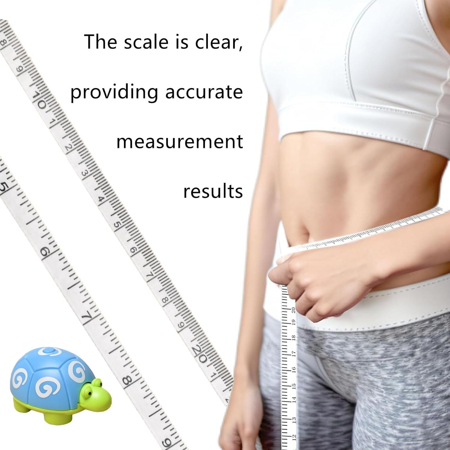 Cinta Métrica Tortuga Malijnxin 100 cm Suave y Compacta