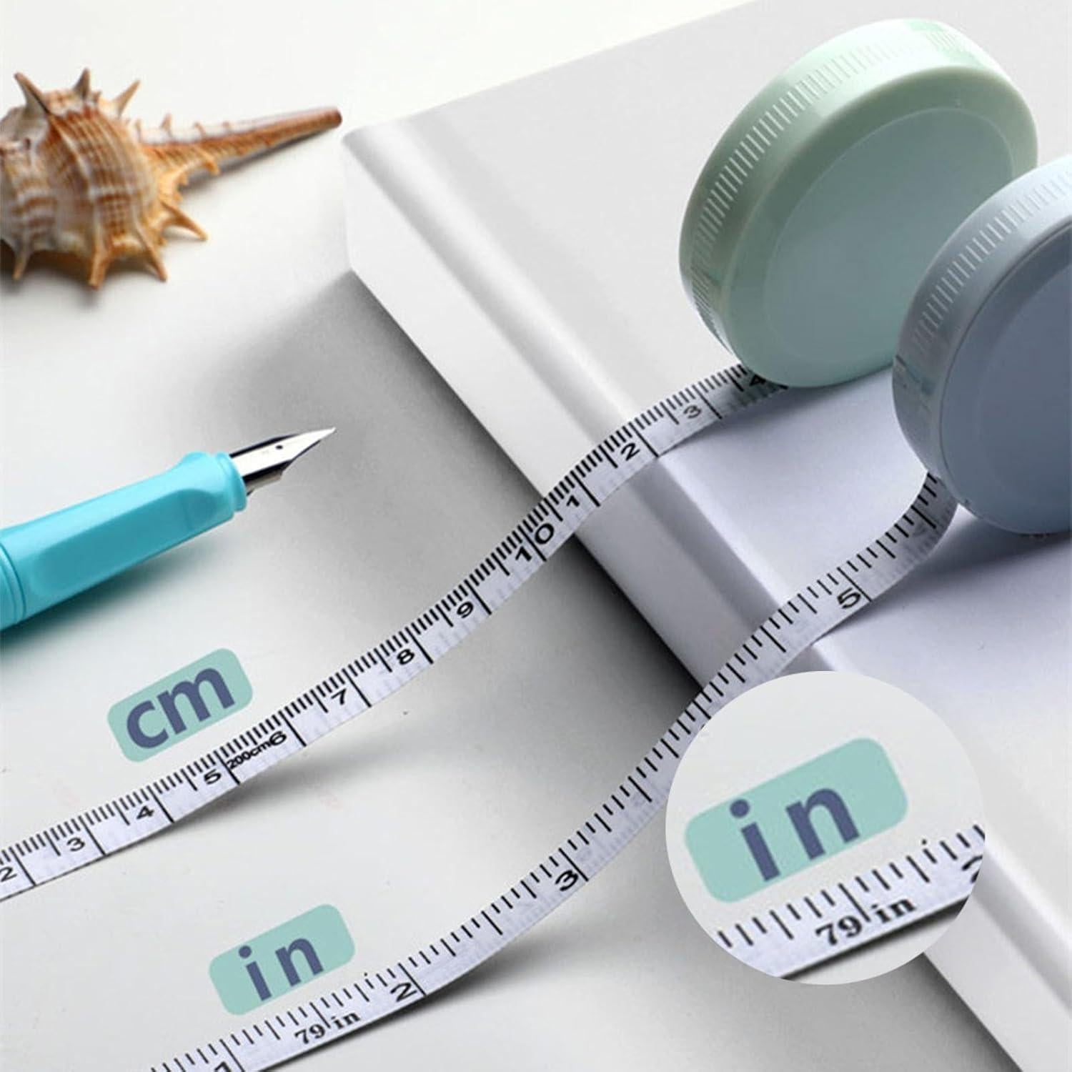 Paquete de 3 cintas métricas retráctiles DFsucces 200 cm