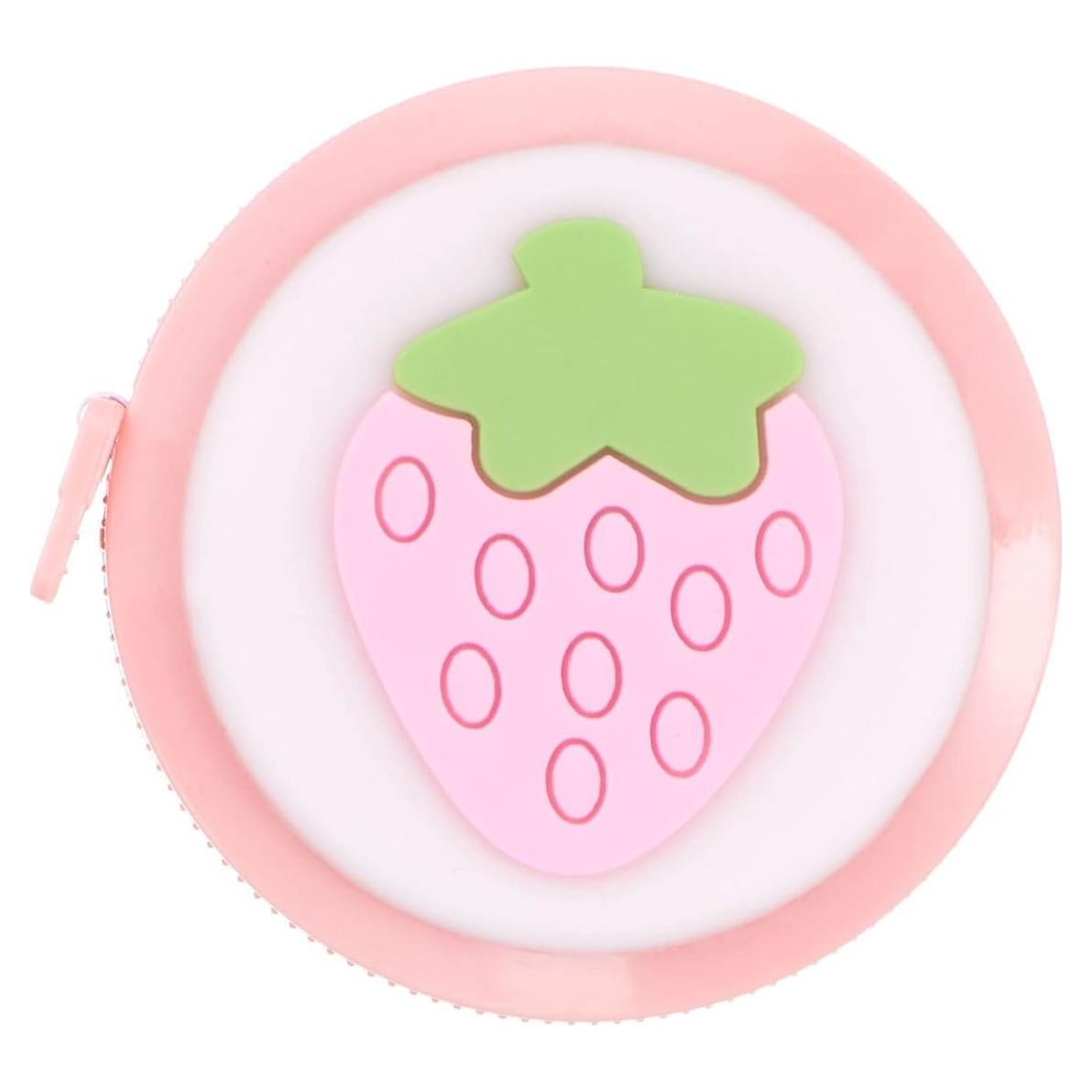 Cinta Métrica Retráctil HARFINGTON 1.5m Doble Cara Fruta Rosa