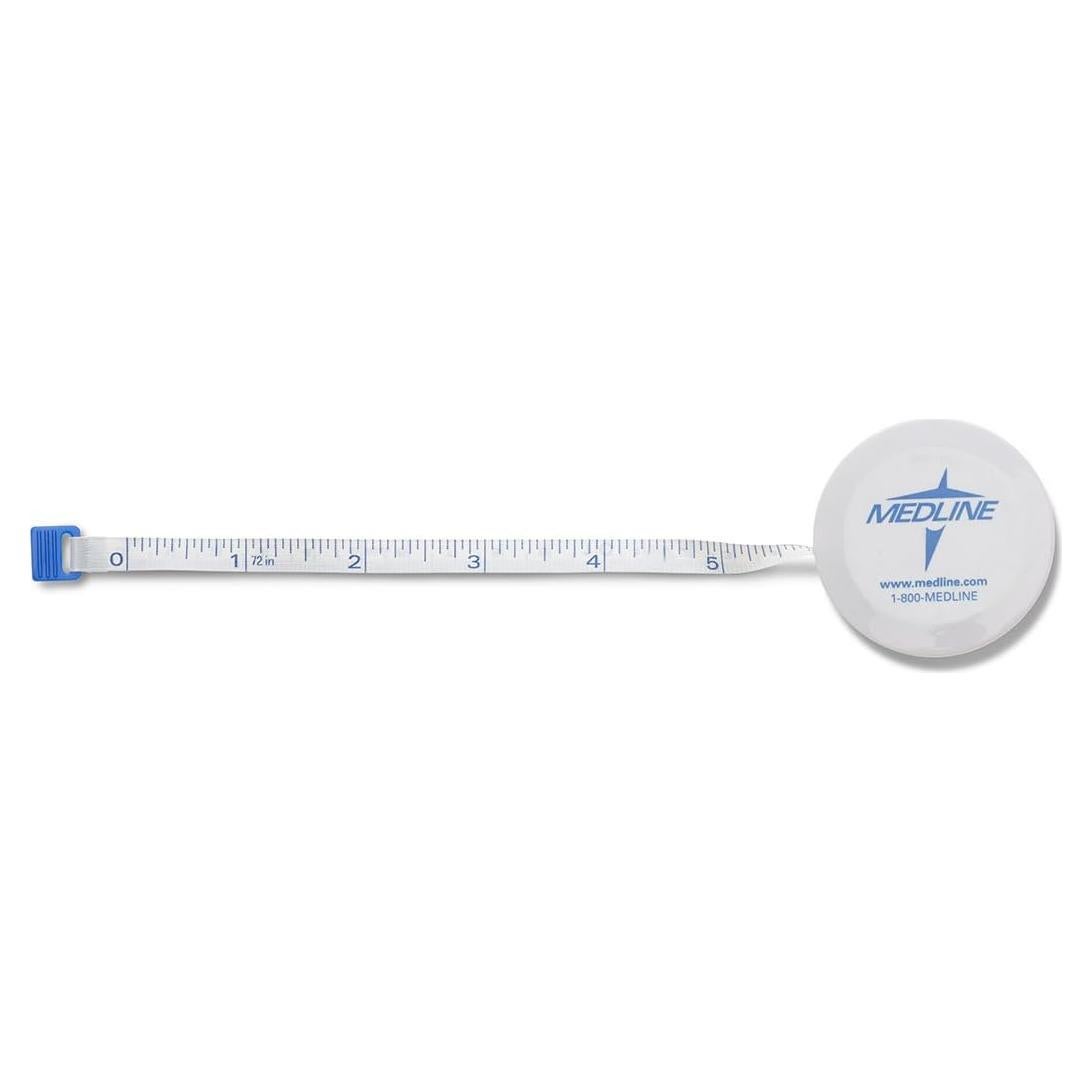 Cinta Métrica de Tela Retráctil Medline 182.88 cm Paquete de 6