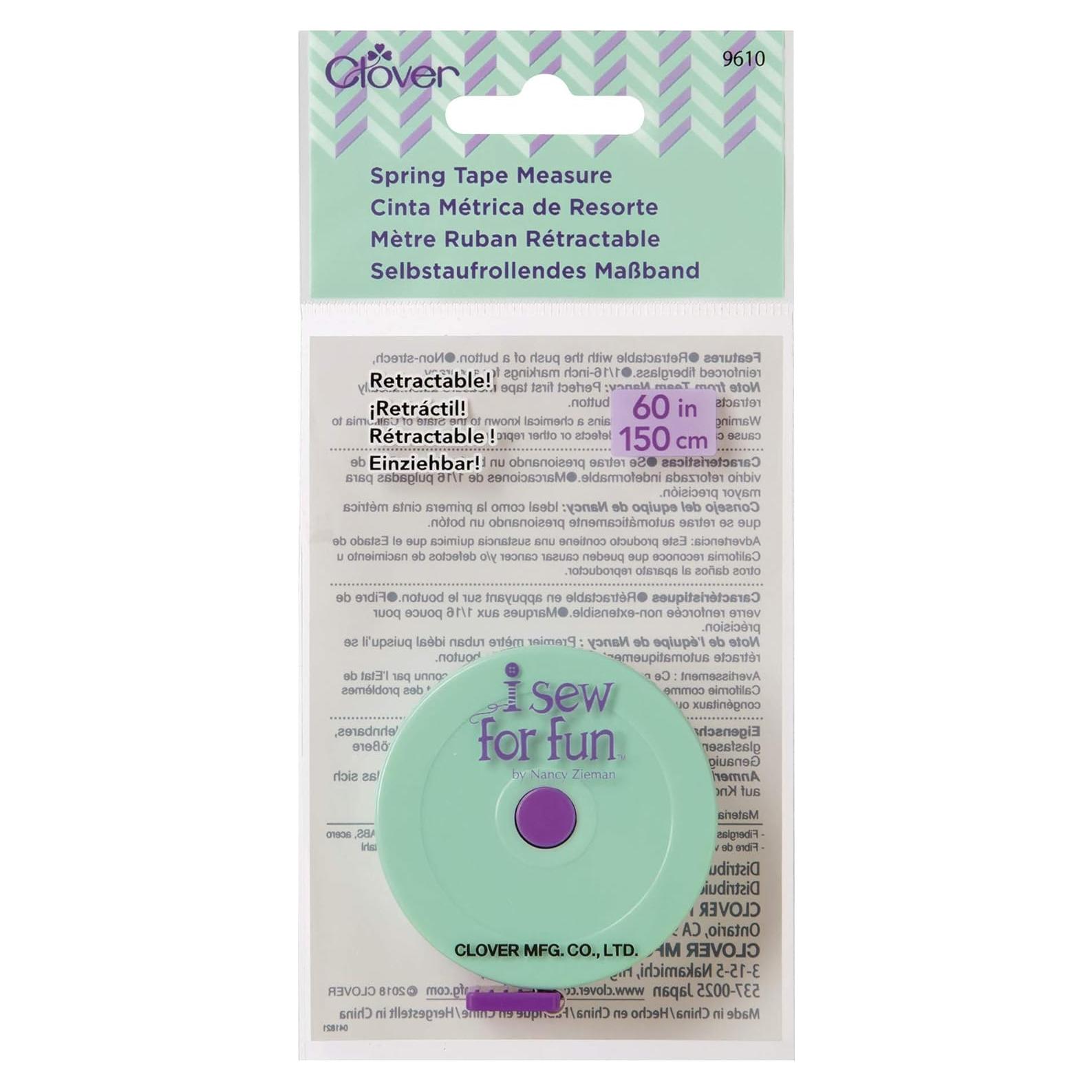 Cinta Métrica Clover 60" (152.4 cm) Azul/Púrpura