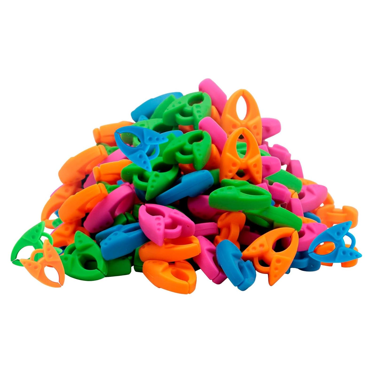 Soporte de Bobinas YEQIN - 48 Abrazaderas Coloridas