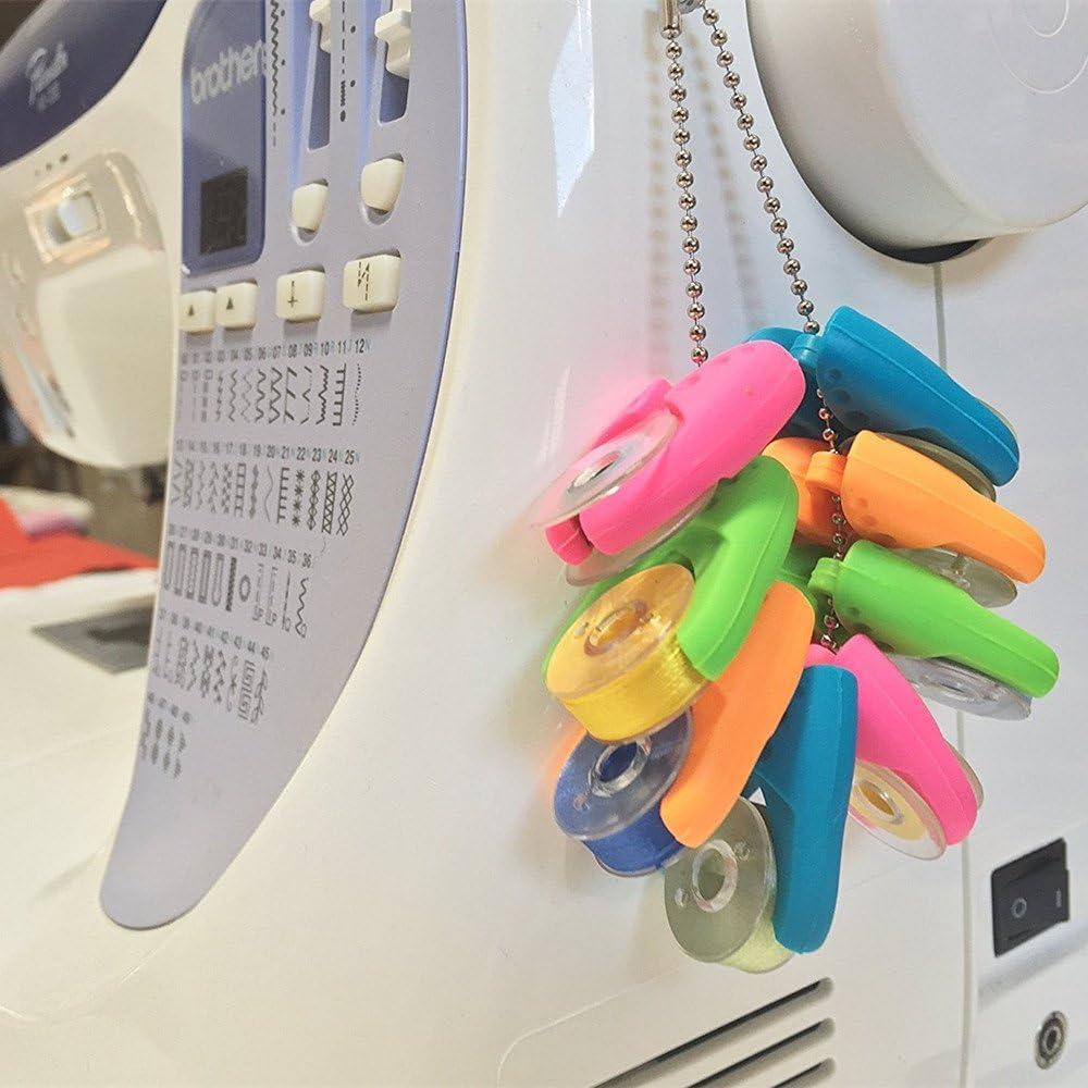 Soporte de Bobinas YEQIN - 48 Abrazaderas Coloridas