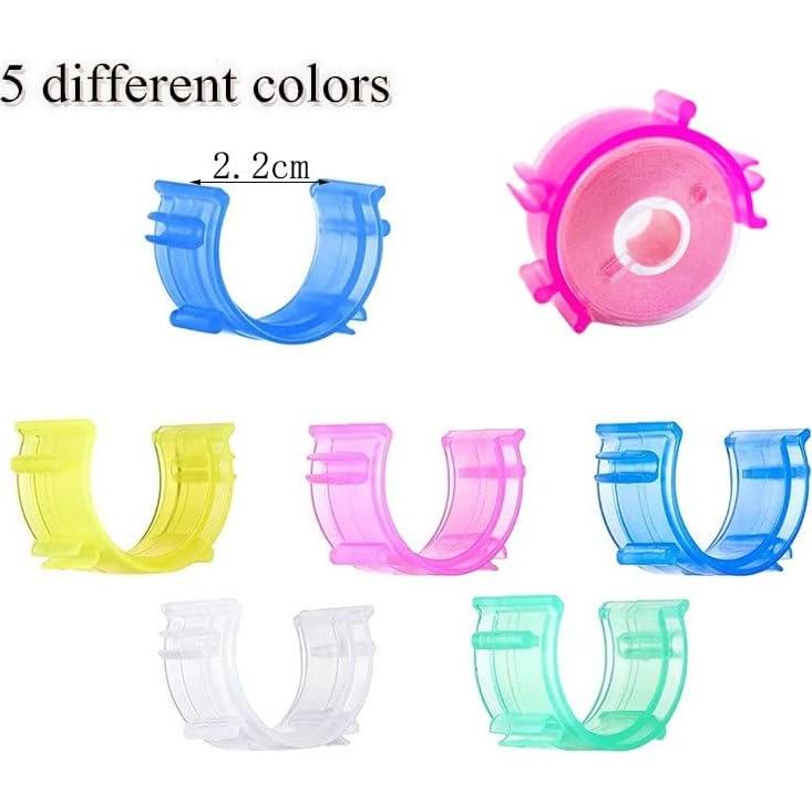 Clips de Costura Coloridos Fbshicung 80 Pcs Organizador Hilo