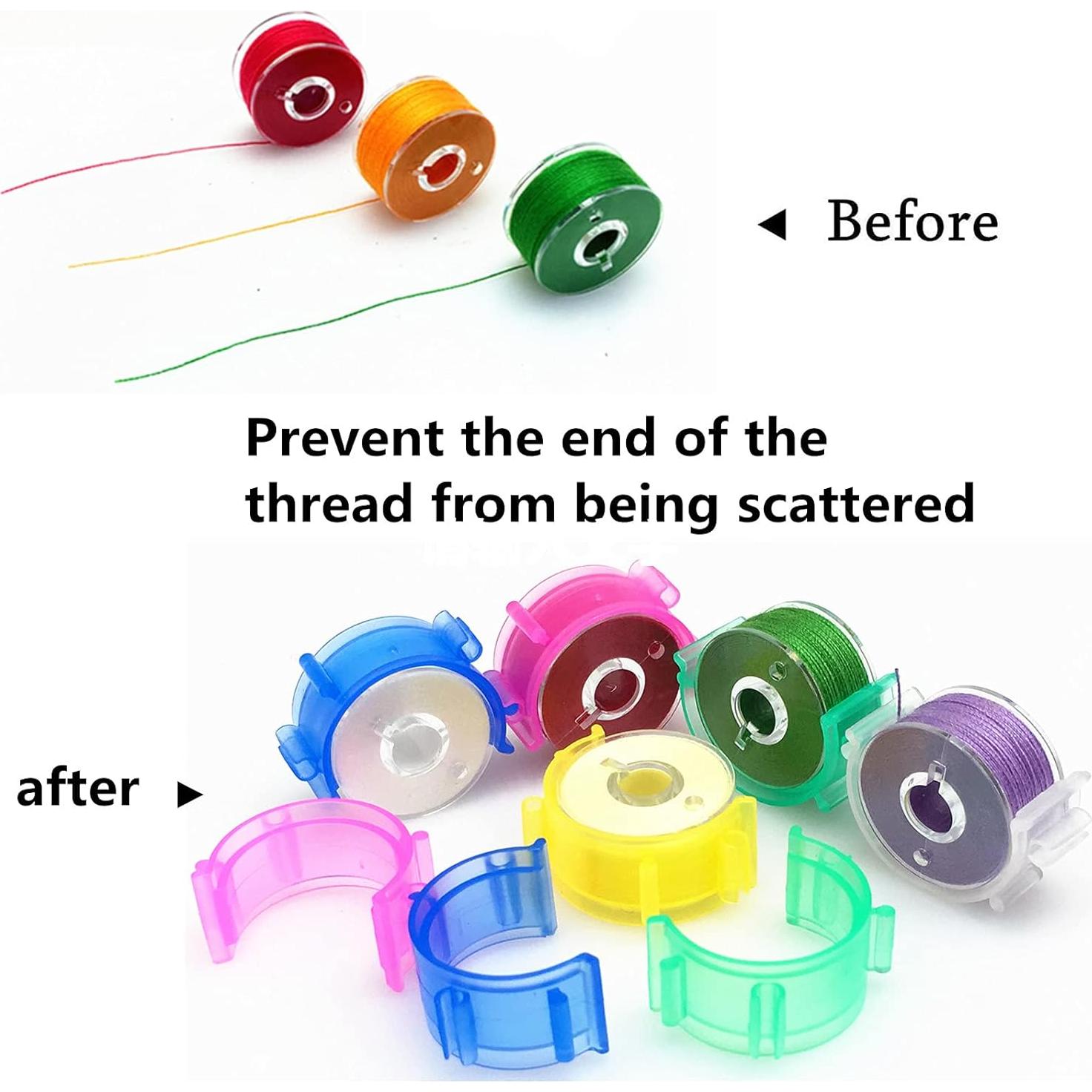 Clips de Costura Coloridos Fbshicung 80 Pcs Organizador Hilo