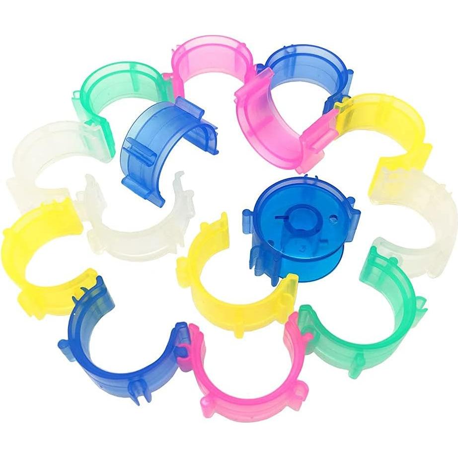 Clips de Costura Coloridos Fbshicung 80 Pcs Organizador Hilo