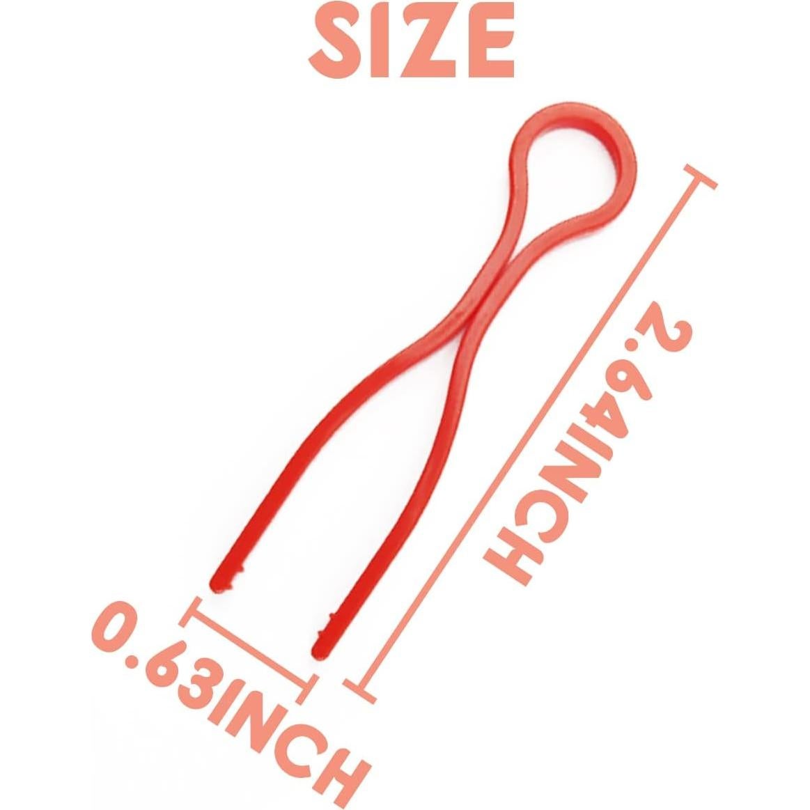 Sujetadores de Hilo GXXMEI 100PCS Clips Organizador 5 Colores