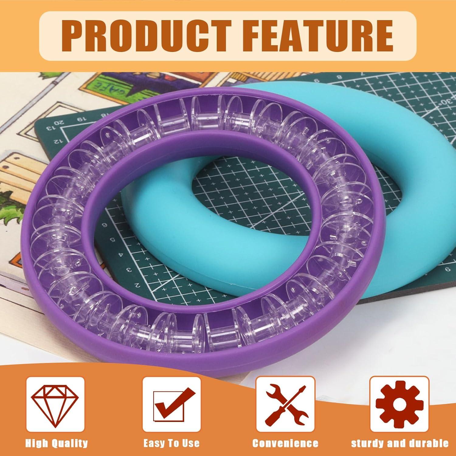 Kit Organizador de Bobinas Tanstic 84 Piezas Silicona 4 Colores