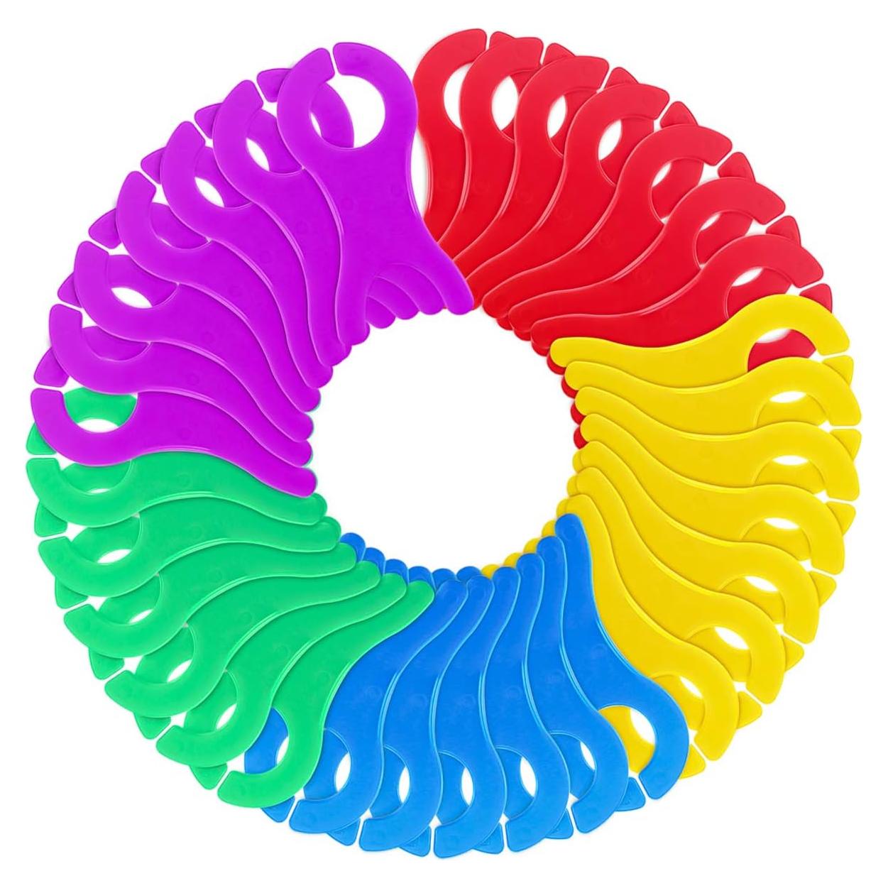 Bobinas de Hilo para Tejer Butterfunny 40 Piezas Multicolor