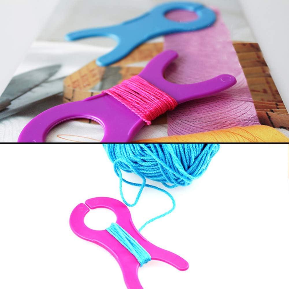 Bobinas de Hilo para Tejer Butterfunny 40 Piezas Multicolor