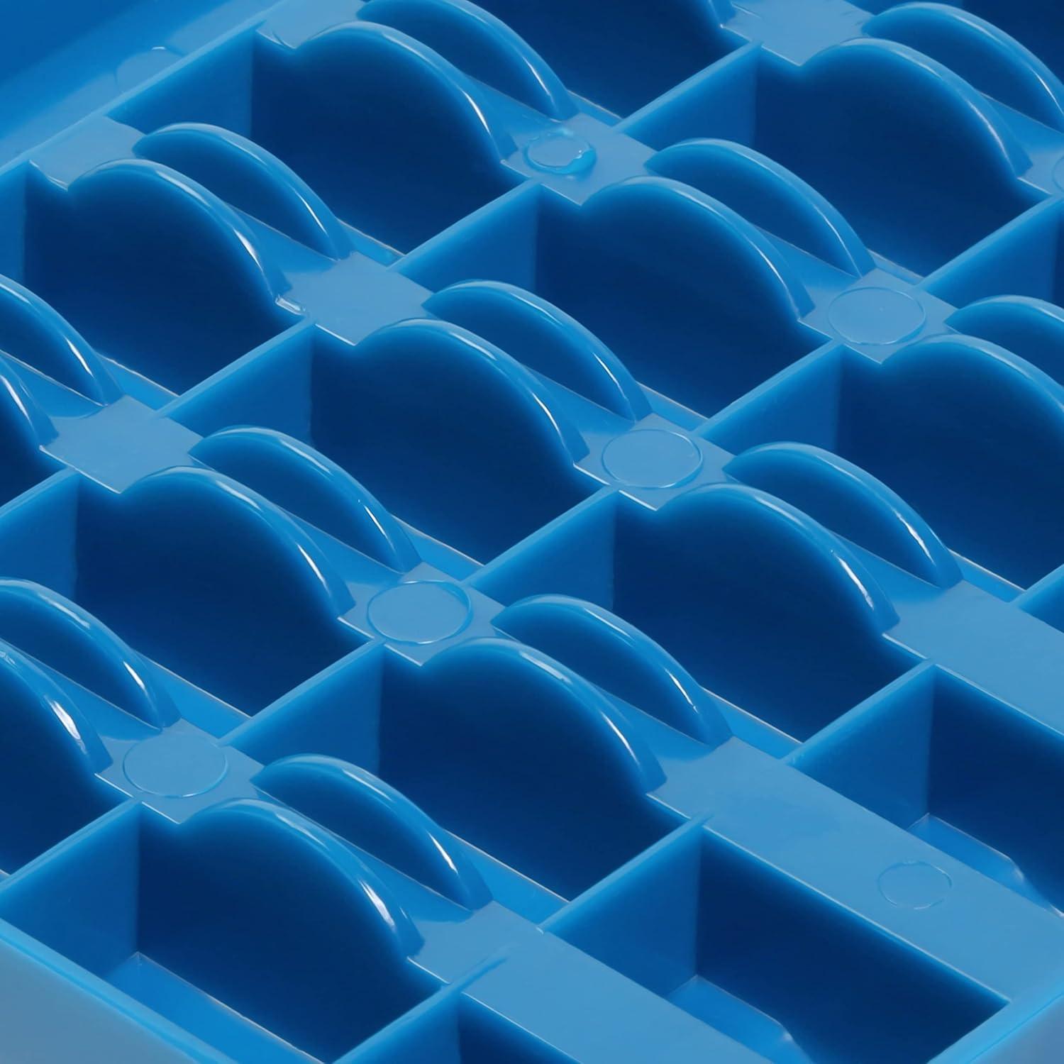 Caja de Bobinas Dritz Azul para 32 Bobinas - Plástico