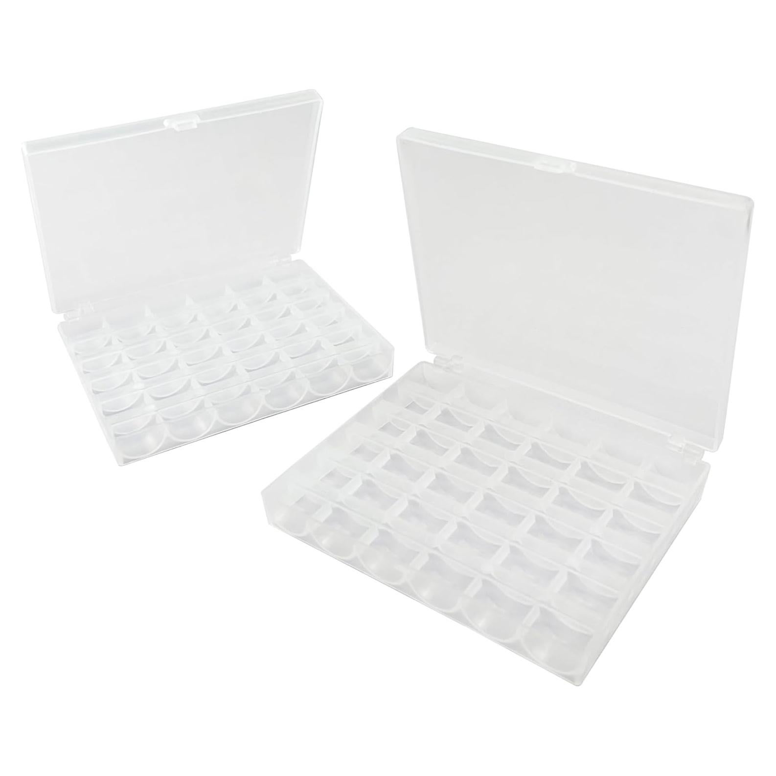 Caja de Bobinas de Coser 36 Espacios Wennuo - 2 Pack