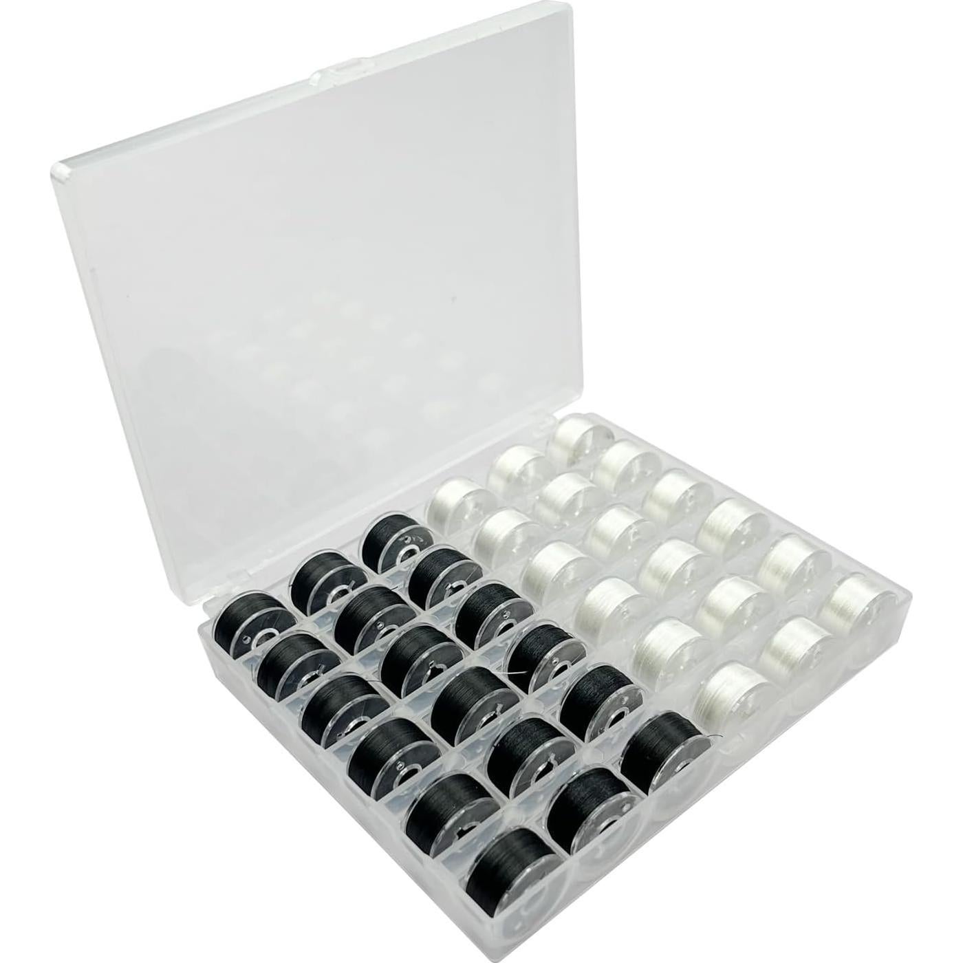 Caja de Bobinas de Coser 36 Espacios Wennuo - 2 Pack