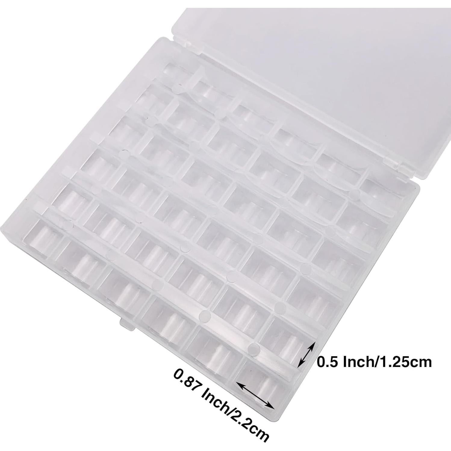 Caja de Bobinas de Coser 36 Espacios Wennuo - 2 Pack