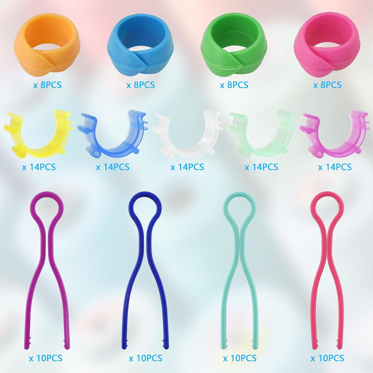 Set de 142 Clips Organizadores de Hilo SHRJ - Bordado y Costura