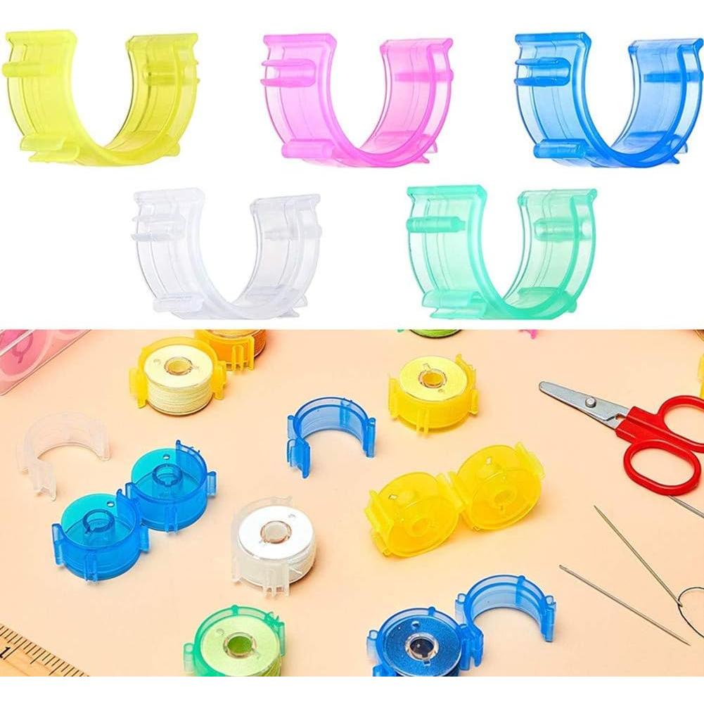 Clips Pequeños para Bobinas de Coser YEQIN 50 Pcs Coloridos