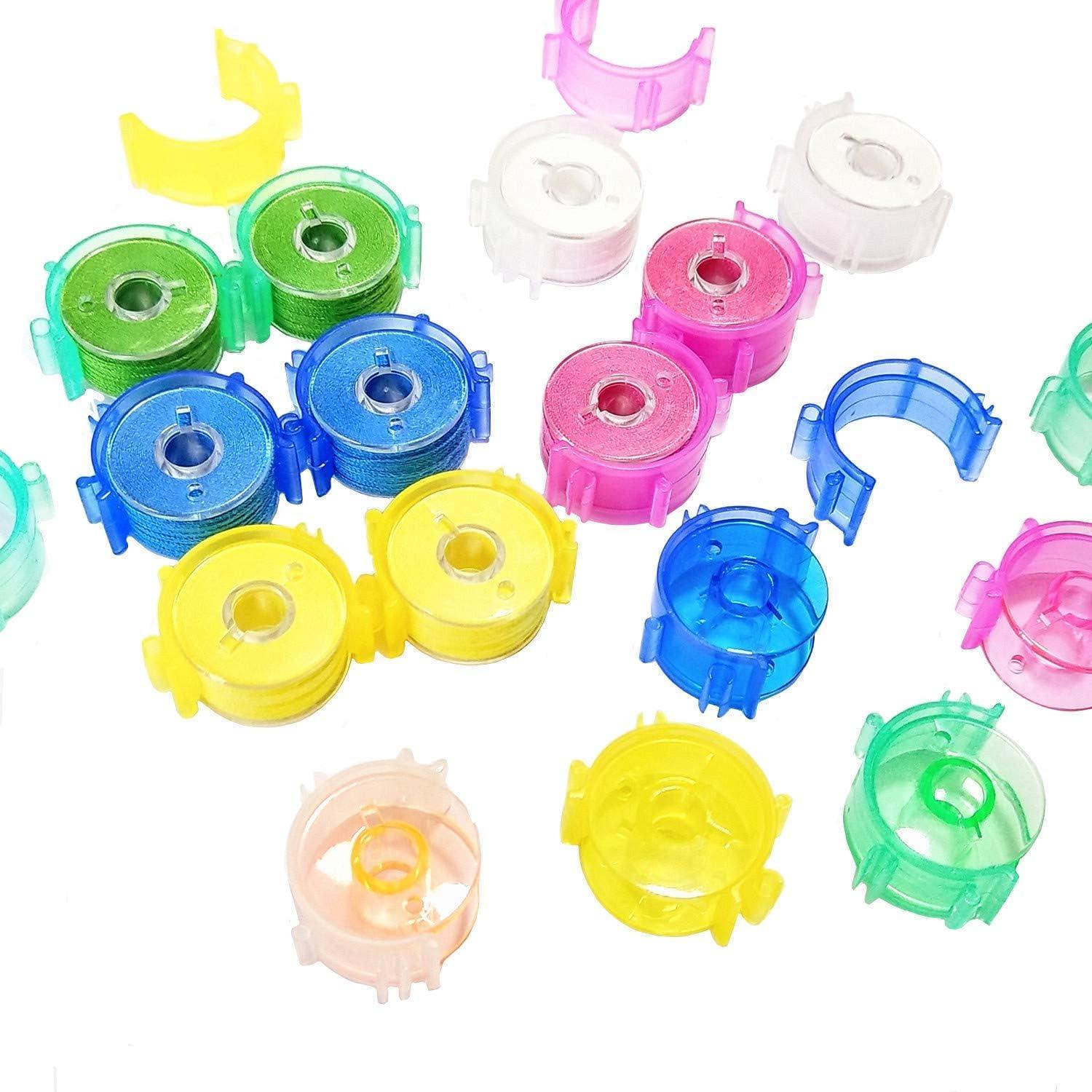 Clips Pequeños para Bobinas de Coser YEQIN 50 Pcs Coloridos