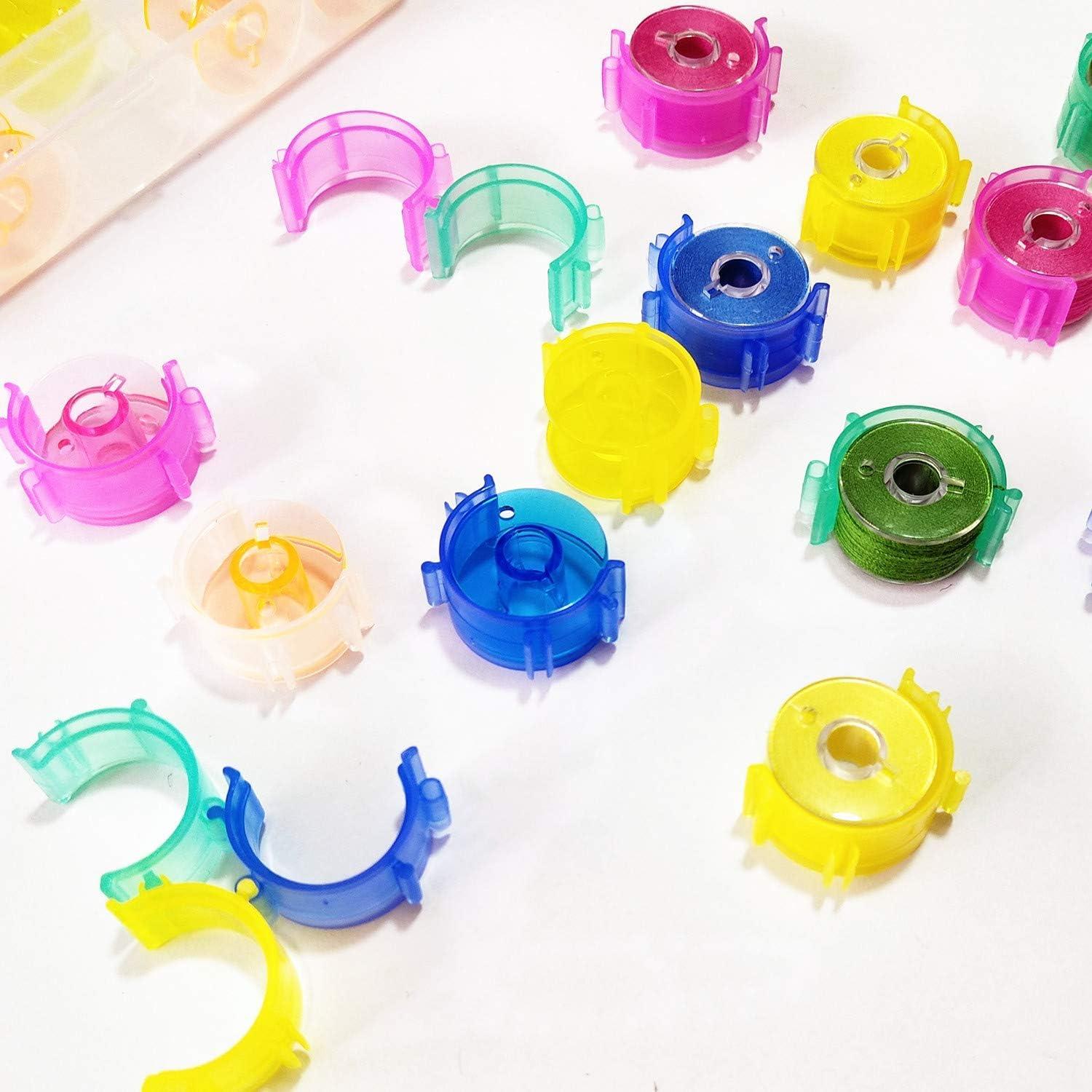 Clips Pequeños para Bobinas de Coser YEQIN 50 Pcs Coloridos