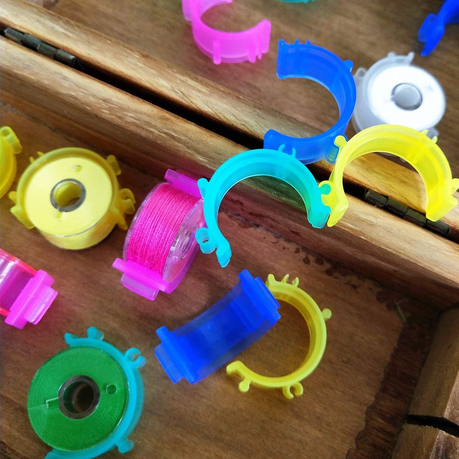 Clips Pequeños para Bobinas de Coser YEQIN 50 Pcs Coloridos