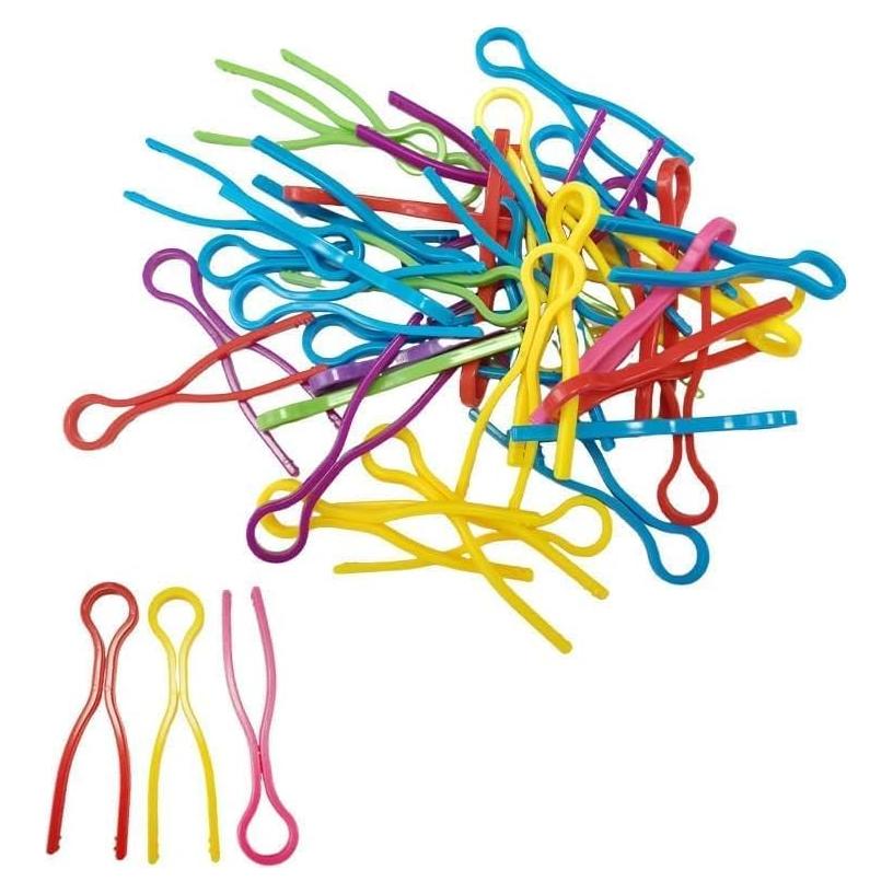 100 Clips de Bobina Coloridos Dangjuacua - Organizador de Costura