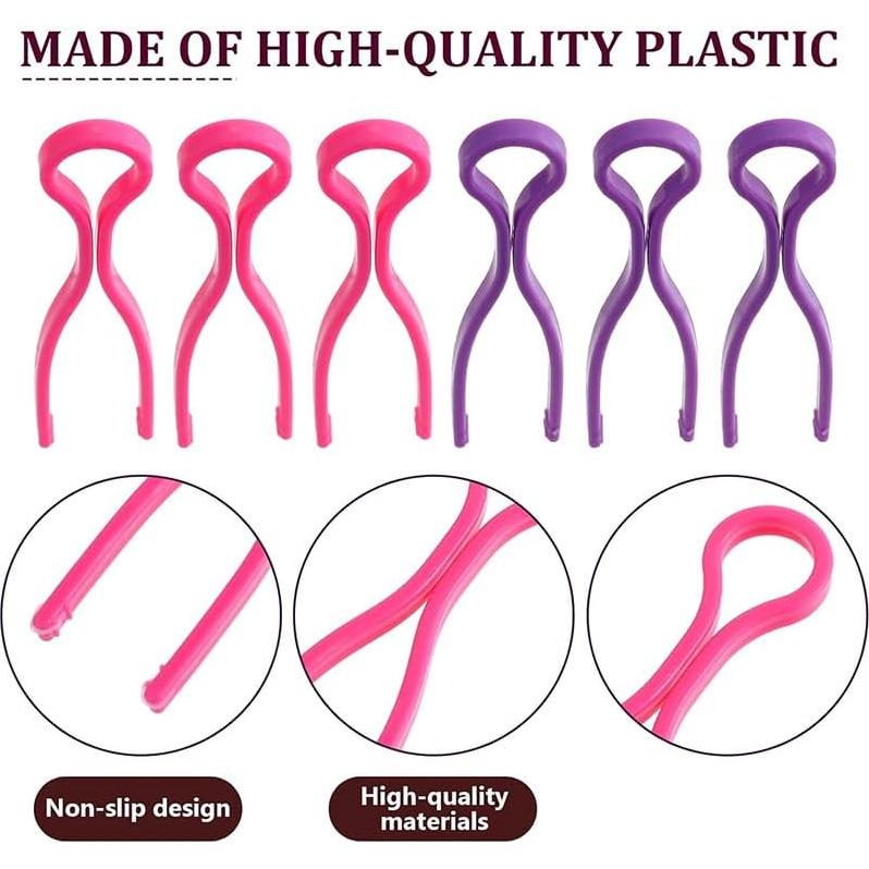 100 Clips de Bobina Coloridos Dangjuacua - Organizador de Costura