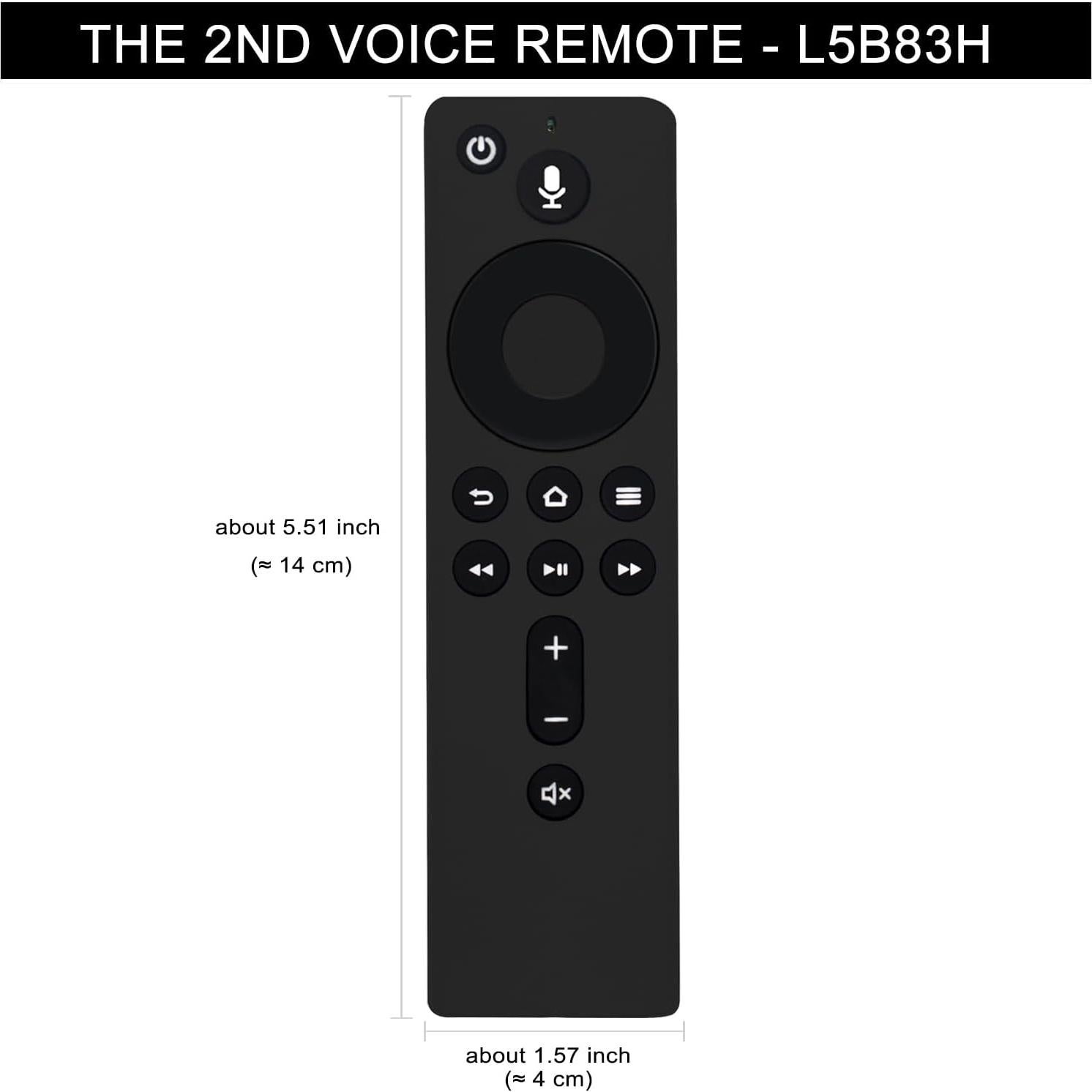 Control Remoto de Voz Allimity L5B83H para Amazon TV 2da Gen