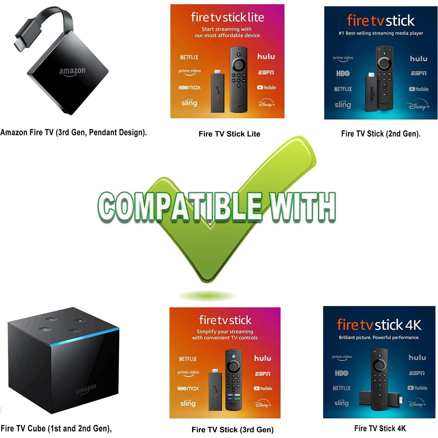 Control Remoto de Voz Allimity L5B83H para Amazon TV 2da Gen