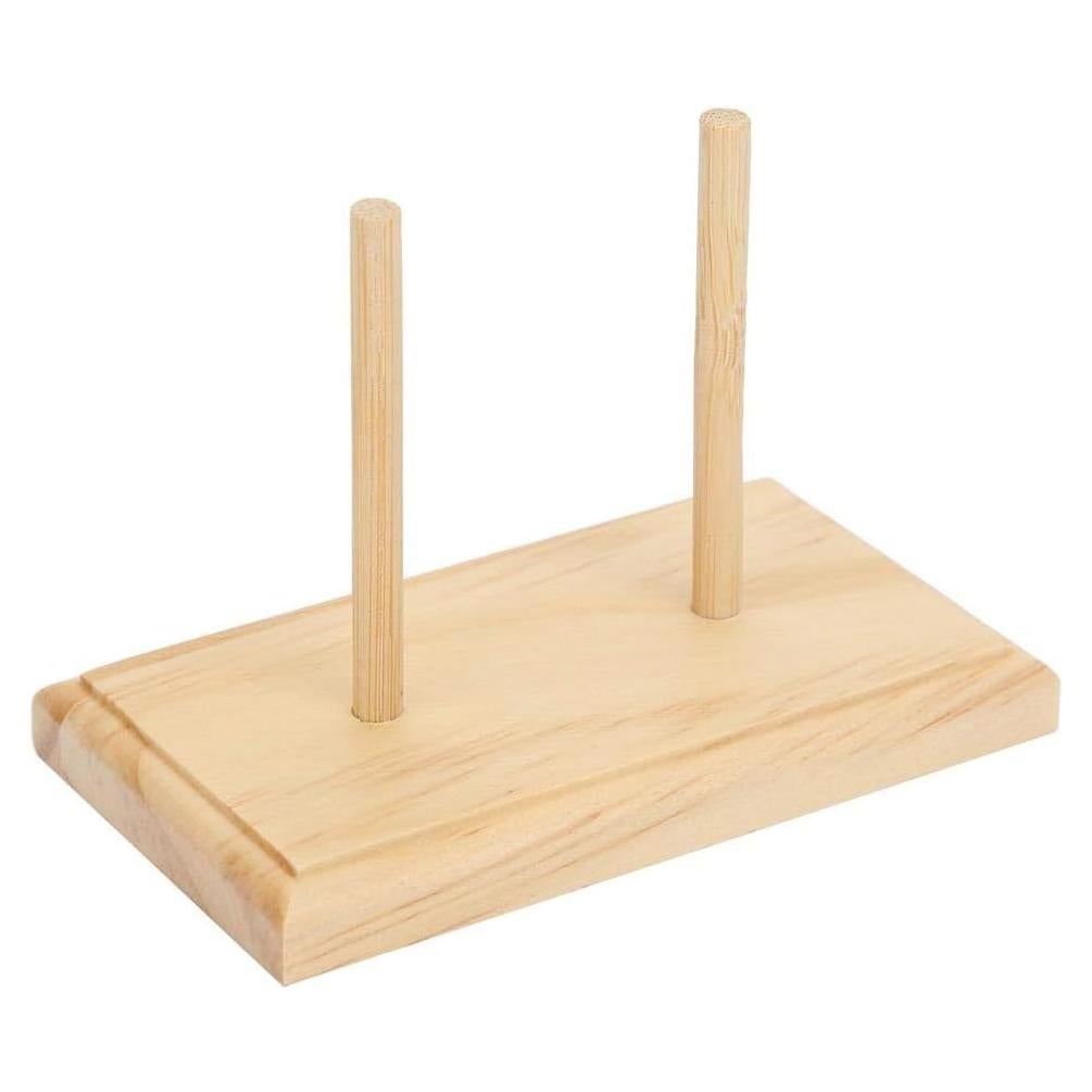 Soporte de Hilo de Madera Pssopp para Costura y Bordado