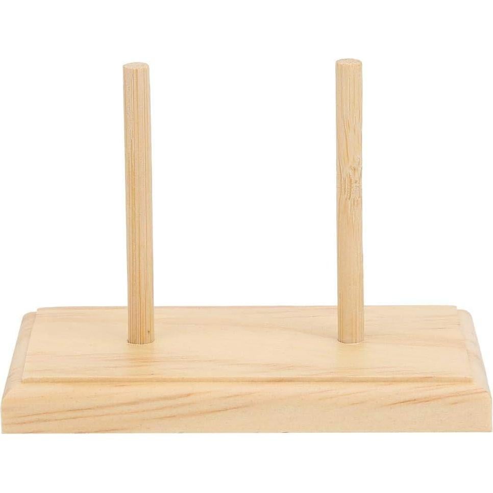 Soporte de Hilo de Madera Pssopp para Costura y Bordado