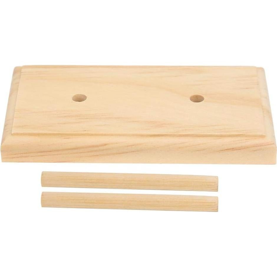 Soporte de Hilo de Madera Pssopp para Costura y Bordado