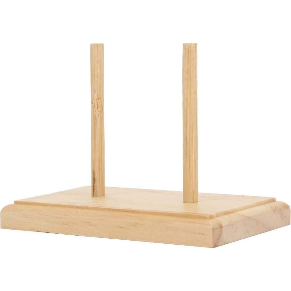 Soporte de Hilo de Madera Pssopp para Costura y Bordado