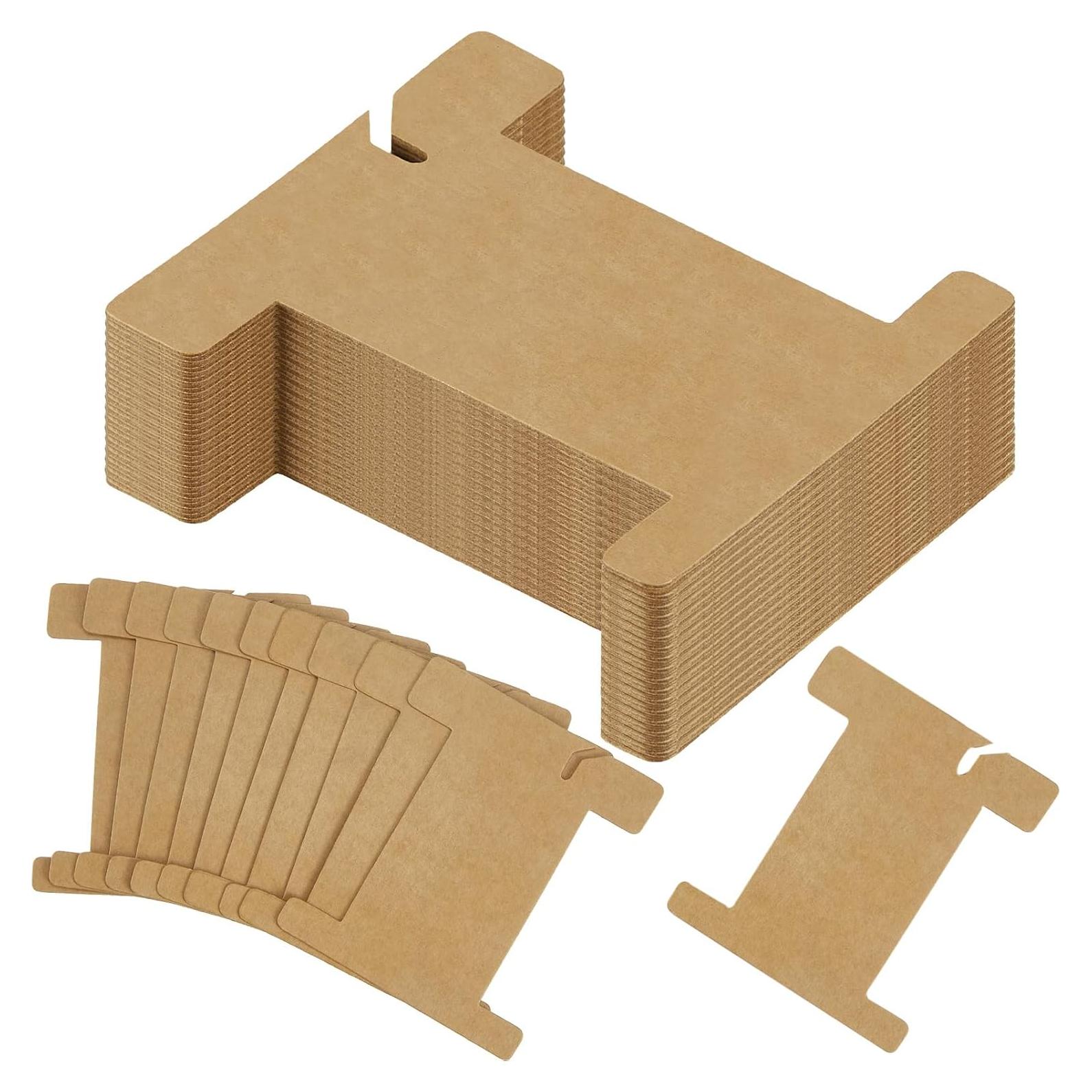 100 Bobinas de Cartón para Hilo de Bordado Gueevin 8.5x10cm