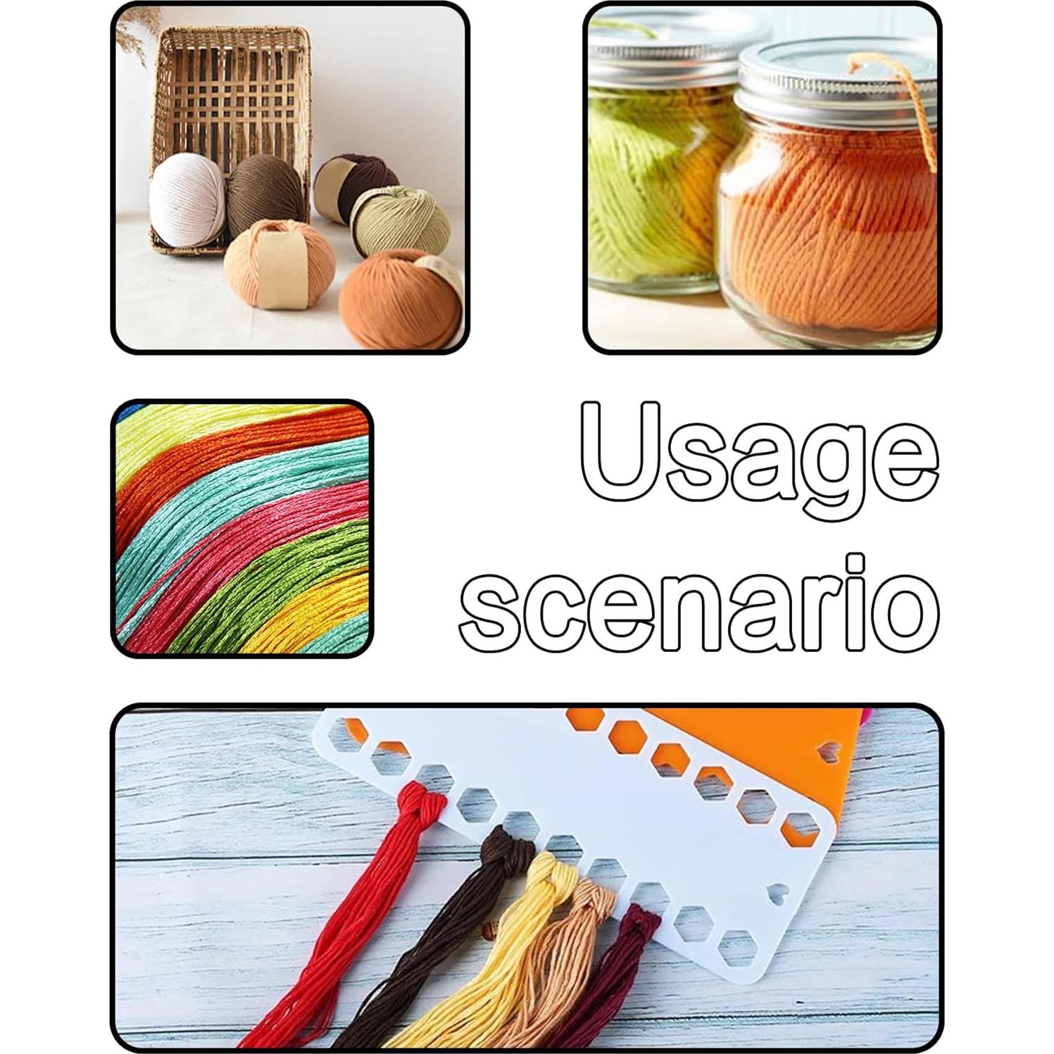 Bobinas de Hilo de Plástico pson - 5 Piezas, 5 Colores