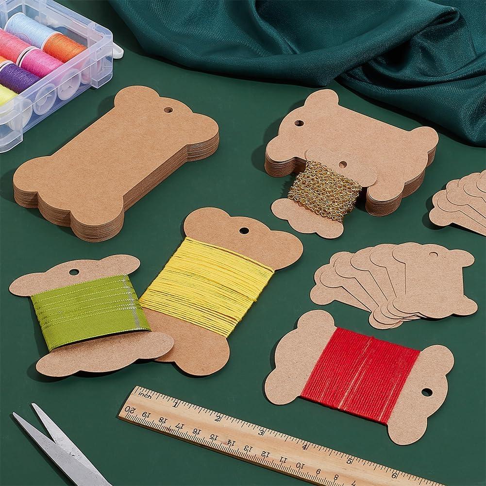 PH PandaHall 90PCS Carretes de Cinta Organizador Hilo 3 Estilos