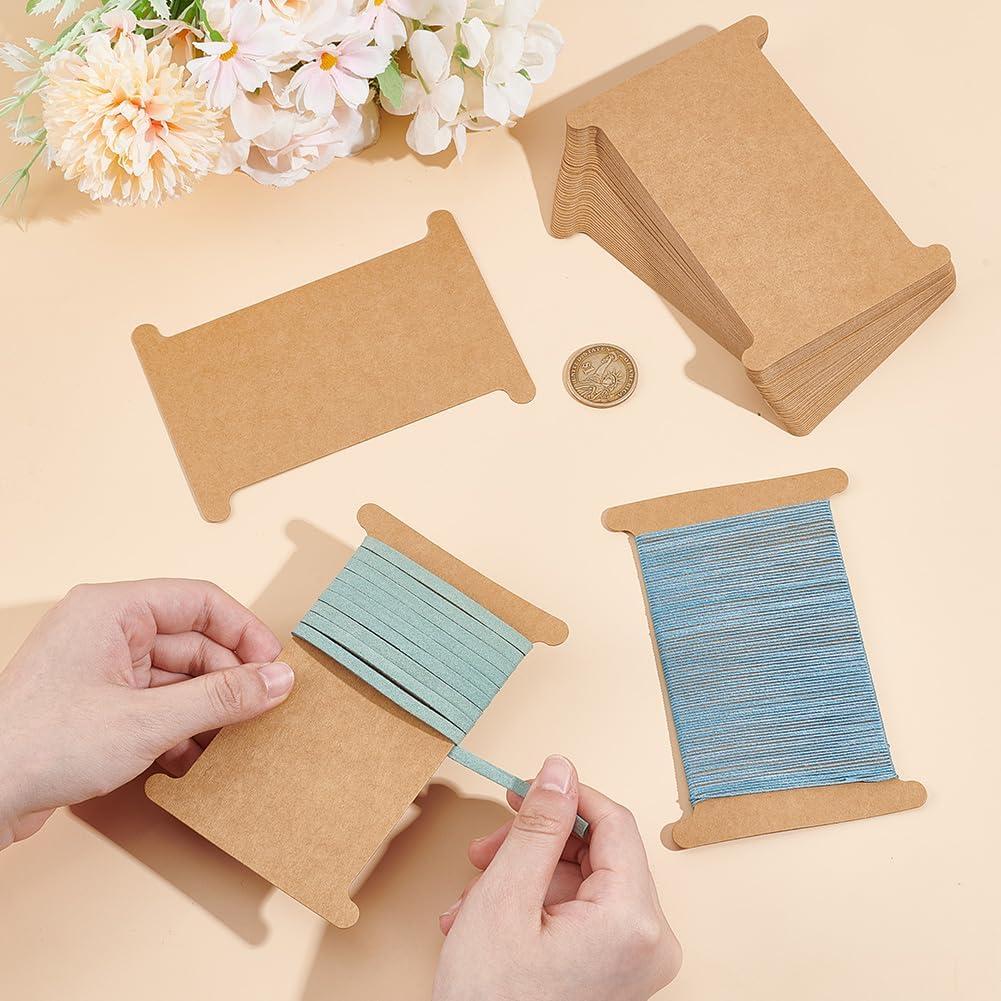 Organizador de Cinta PH PandaHall 50pcs 13x8.9cm Cartón