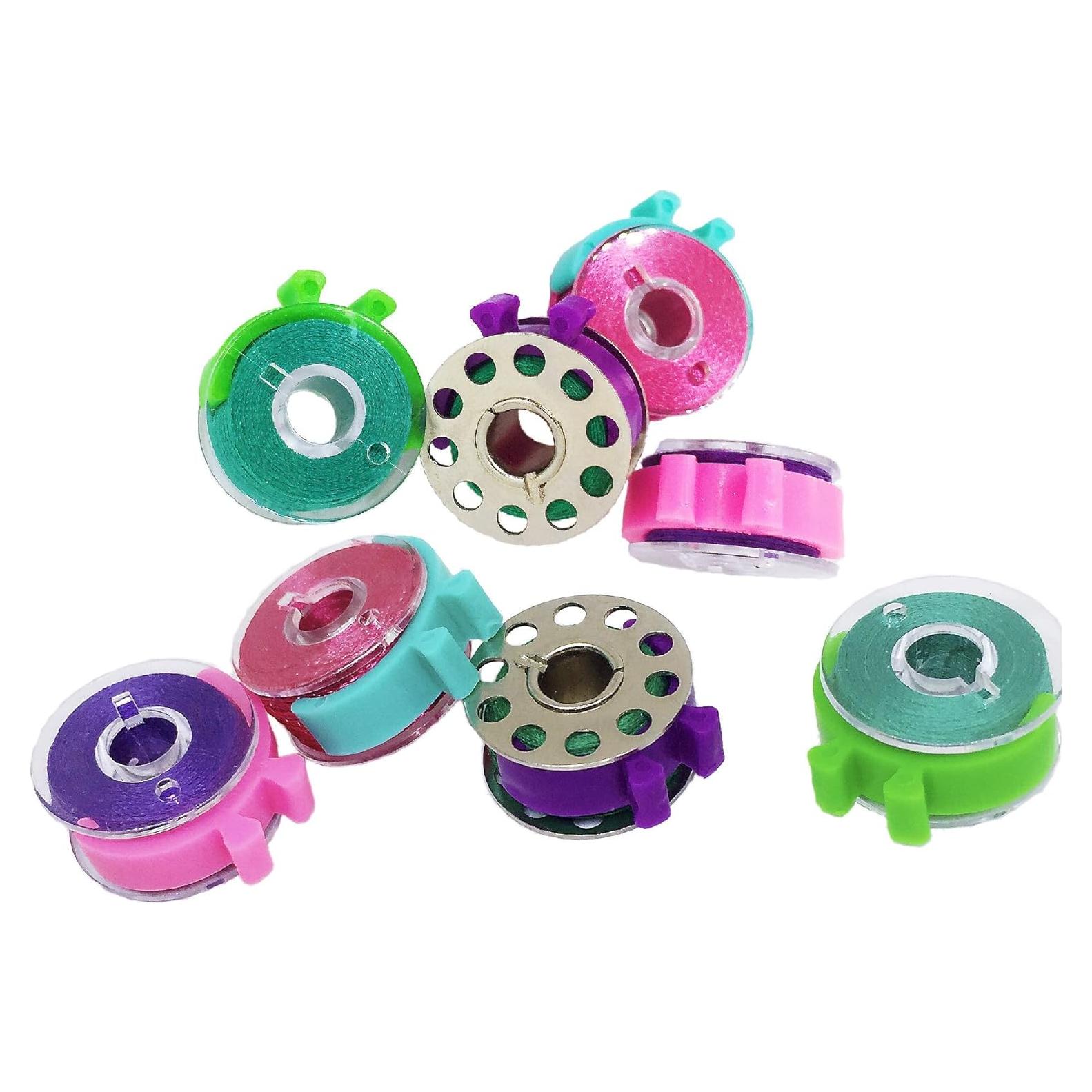 Juego de 36 Sujetadores de Bobinas PeavyTailor - Clips Organizador de Hilo