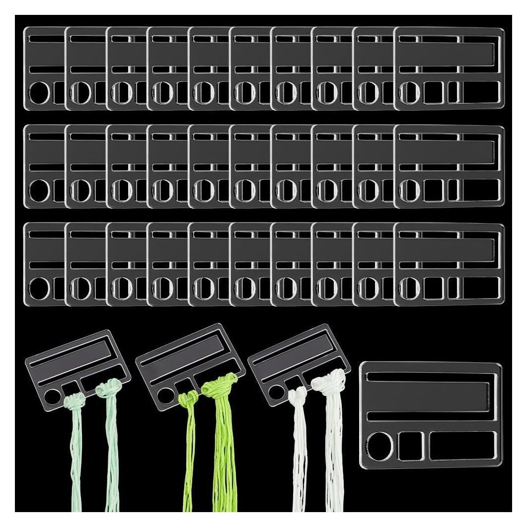 Bobinas de Hilo de Bordado PH PandaHall 50pcs 3.2x4.9cm