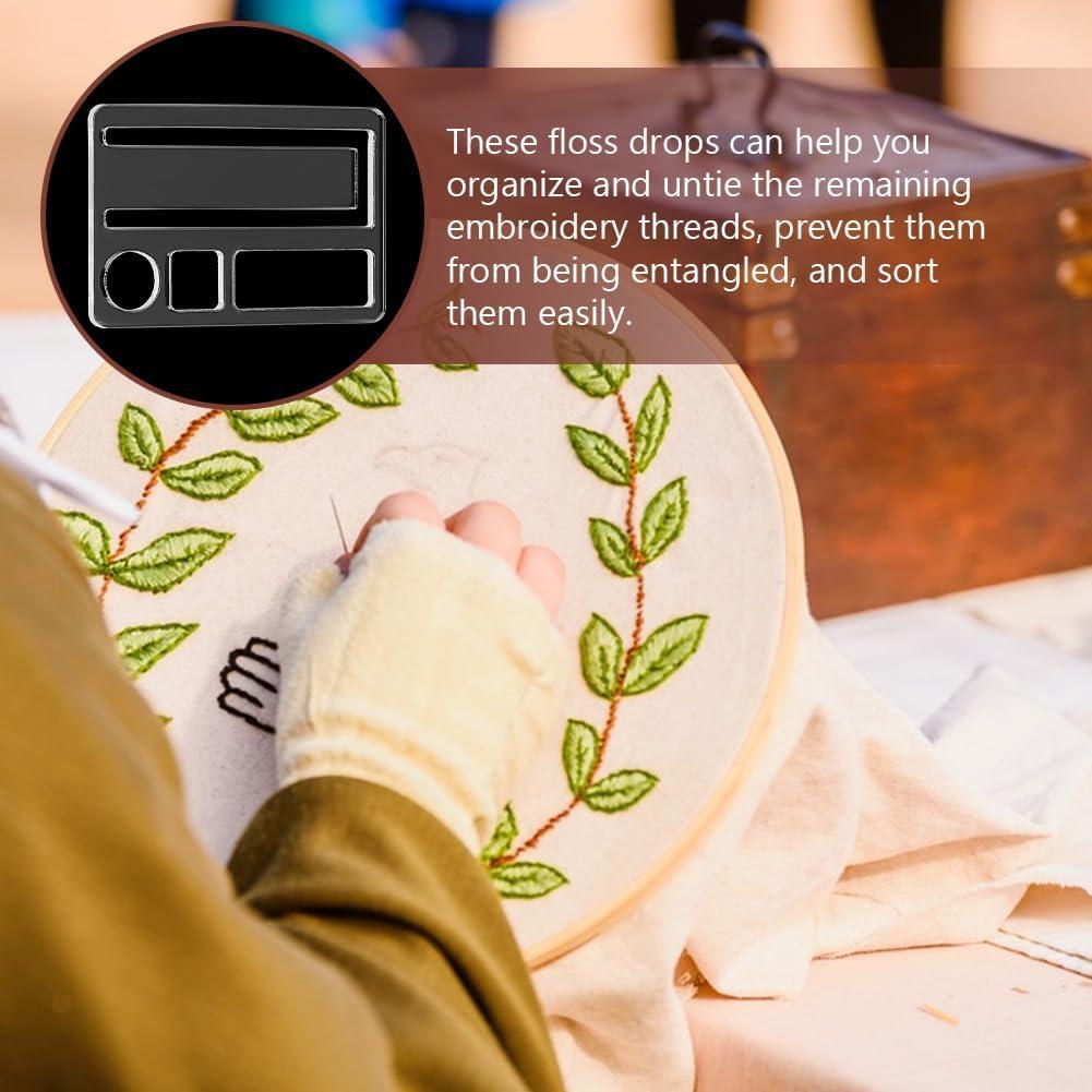 Bobinas de Hilo de Bordado PH PandaHall 50pcs 3.2x4.9cm