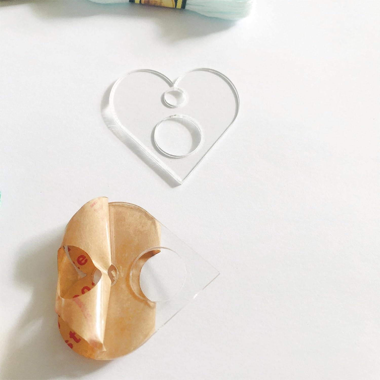 Gotas de Hilo Acrílico Transparente Phocaea 200 Piezas