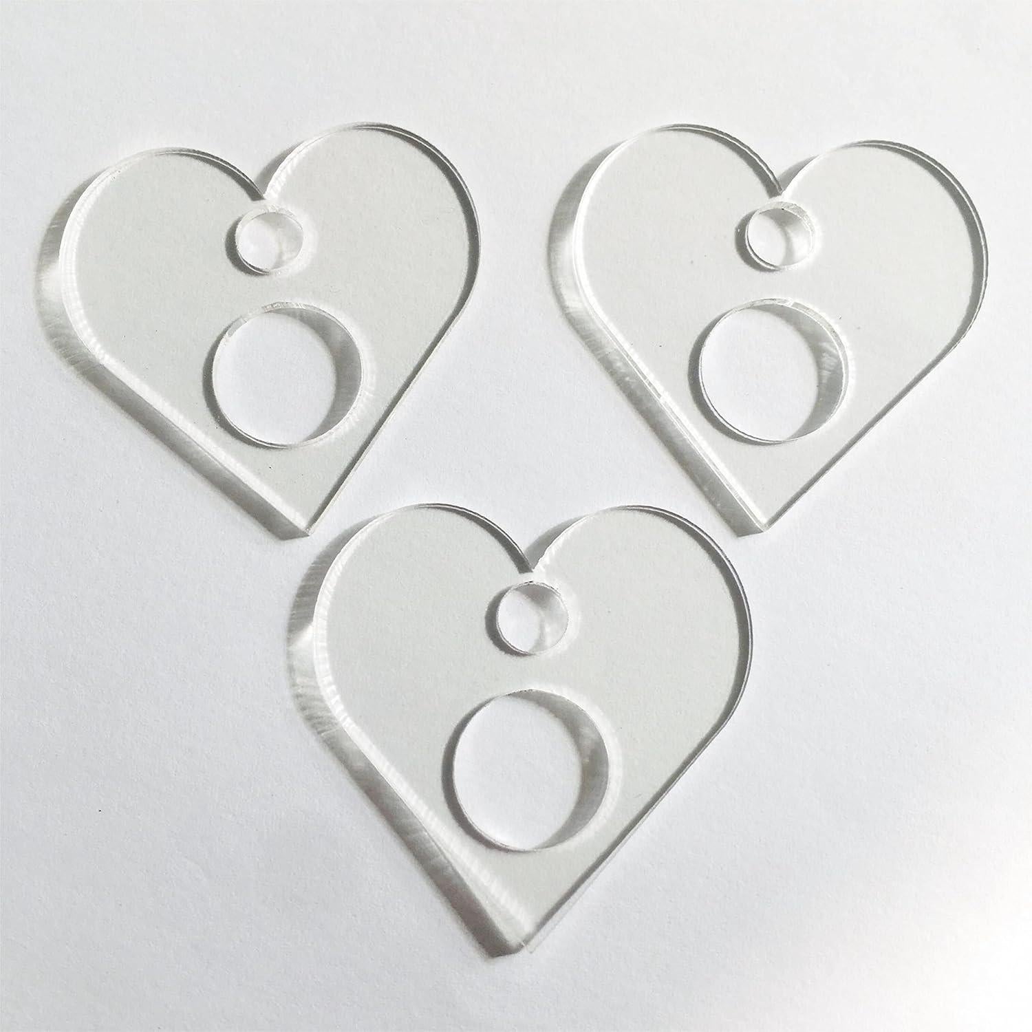 Gotas de Hilo Acrílico Transparente Phocaea 200 Piezas