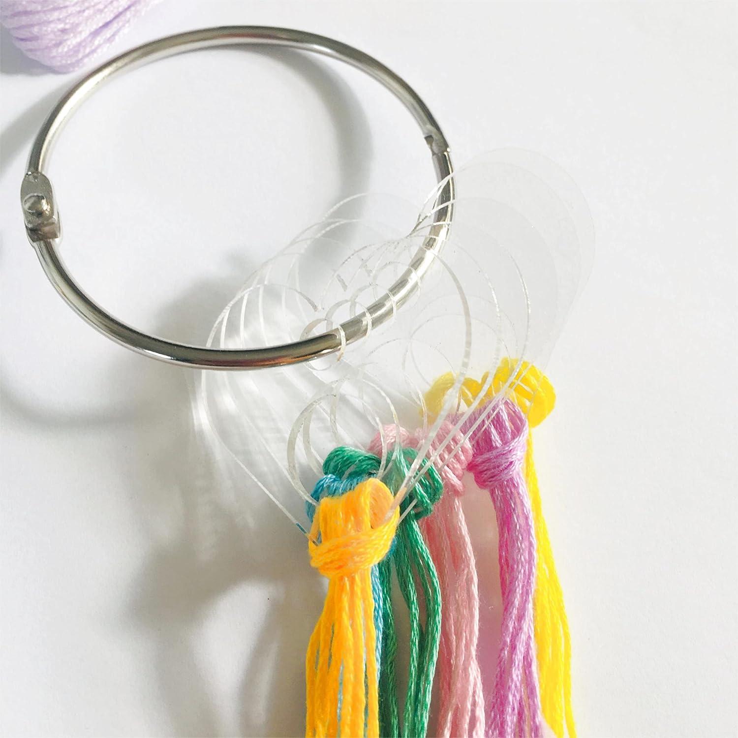 Gotas de Hilo Acrílico Transparente Phocaea 200 Piezas