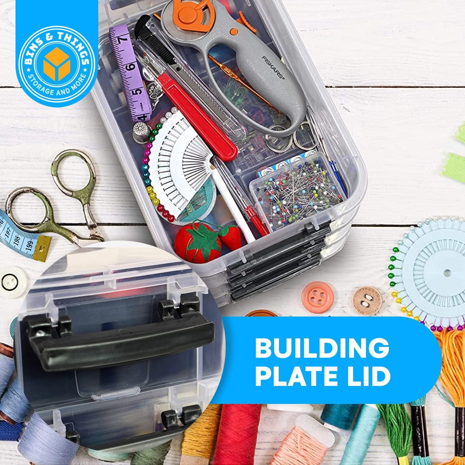 Contenedor de Almacenamiento Apilable Bins & Things - Gris