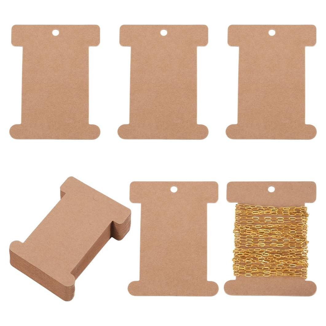 Bobinas de Cartón SUNNYCLUE 50 Pcs para Manualidades DIY