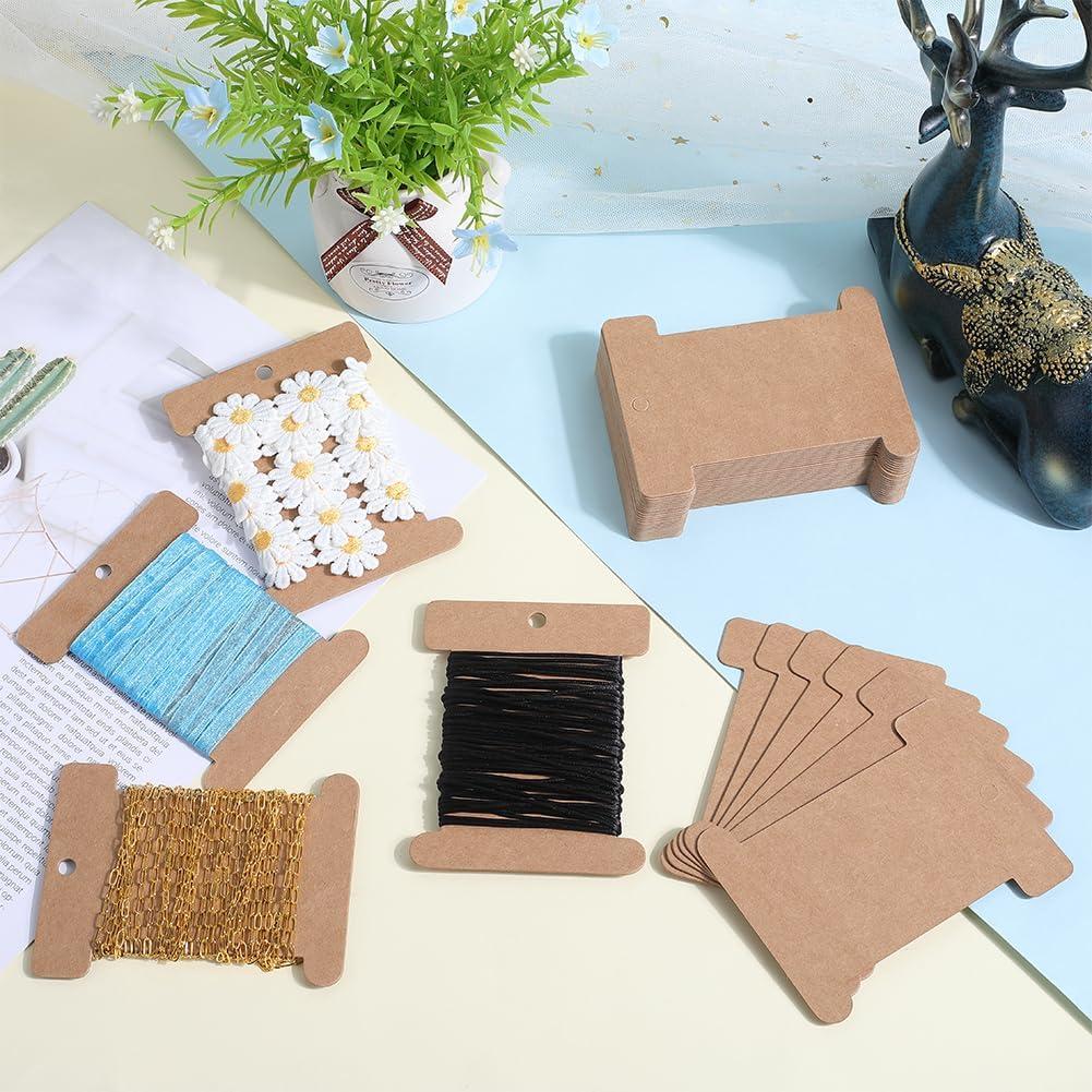 Bobinas de Cartón SUNNYCLUE 50 Pcs para Manualidades DIY