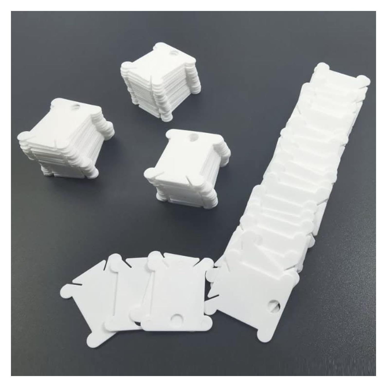 Bobinas de Hilo de Bordado Newkita 128 Pcs Plástico Organizador