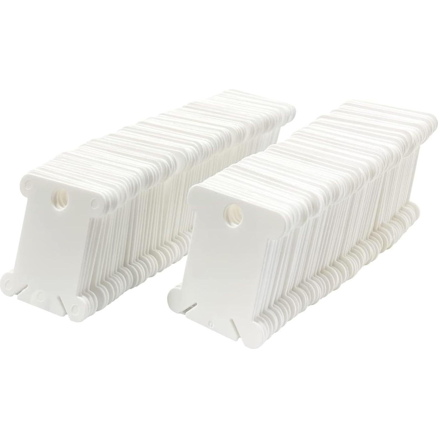 Bobinas de Hilo de Bordado Newkita 128 Pcs Plástico Organizador