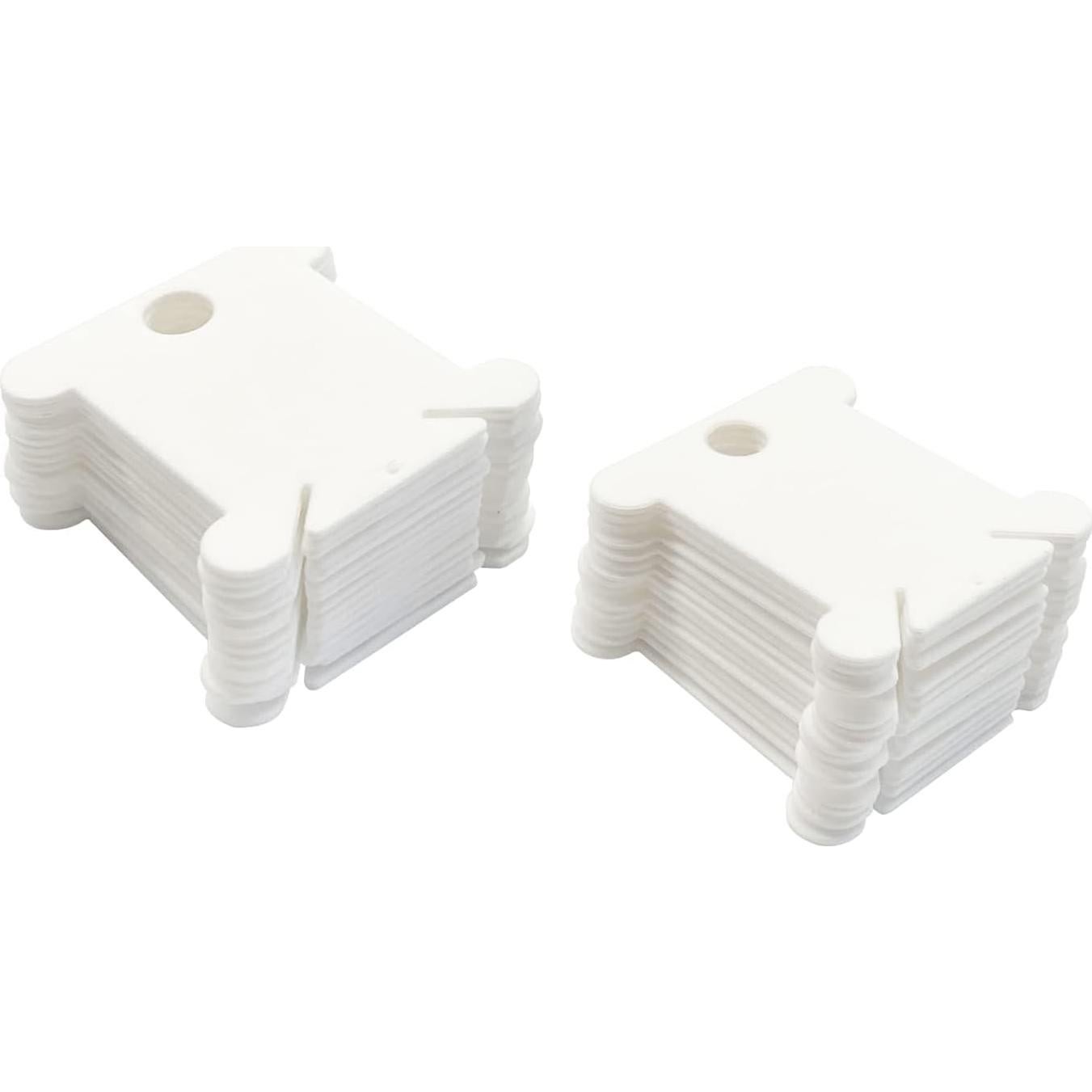 Bobinas de Hilo de Bordado Newkita 128 Pcs Plástico Organizador