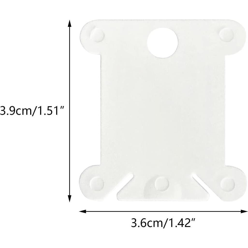 Bobinas de Hilo de Bordado Newkita 128 Pcs Plástico Organizador