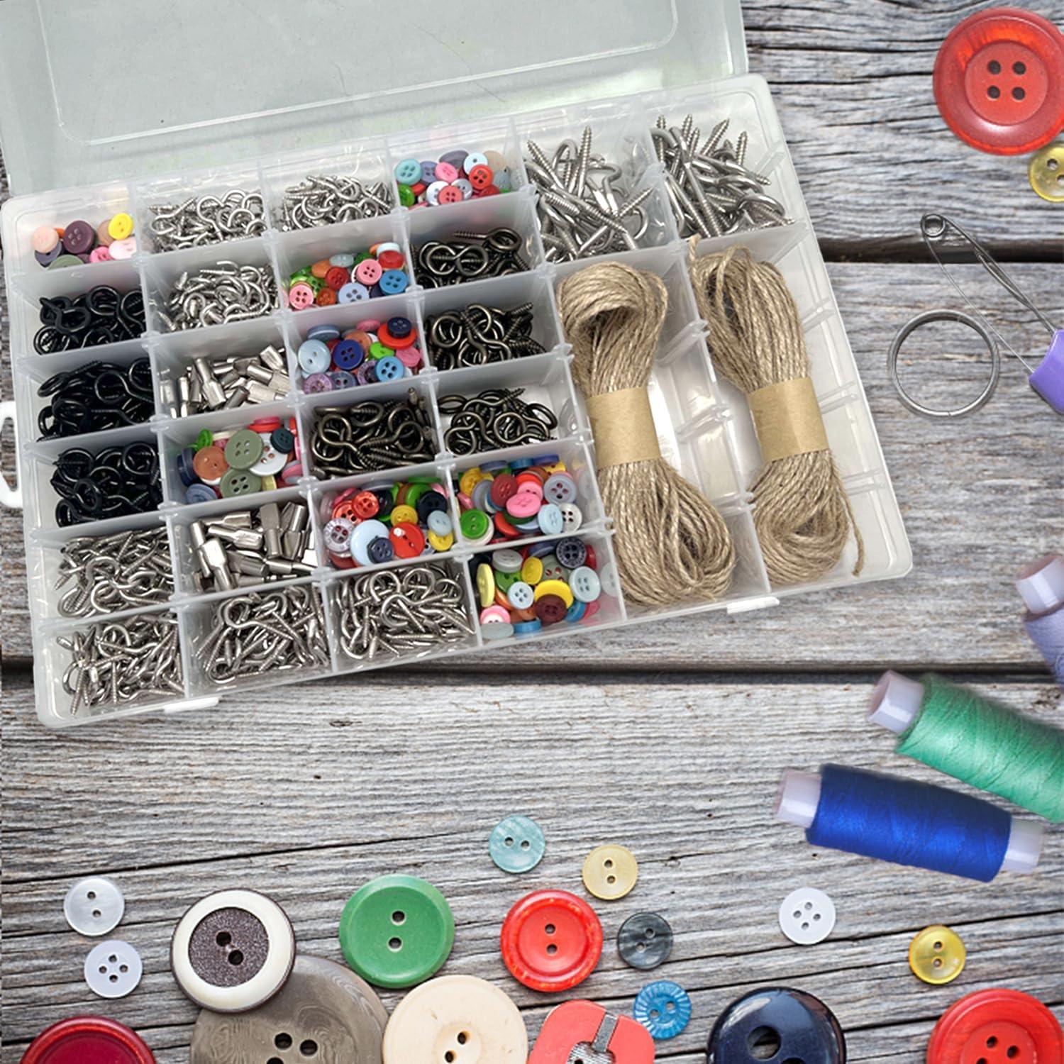 Paquete de 2 cajas organizadoras Goiio de 36 compartimentos